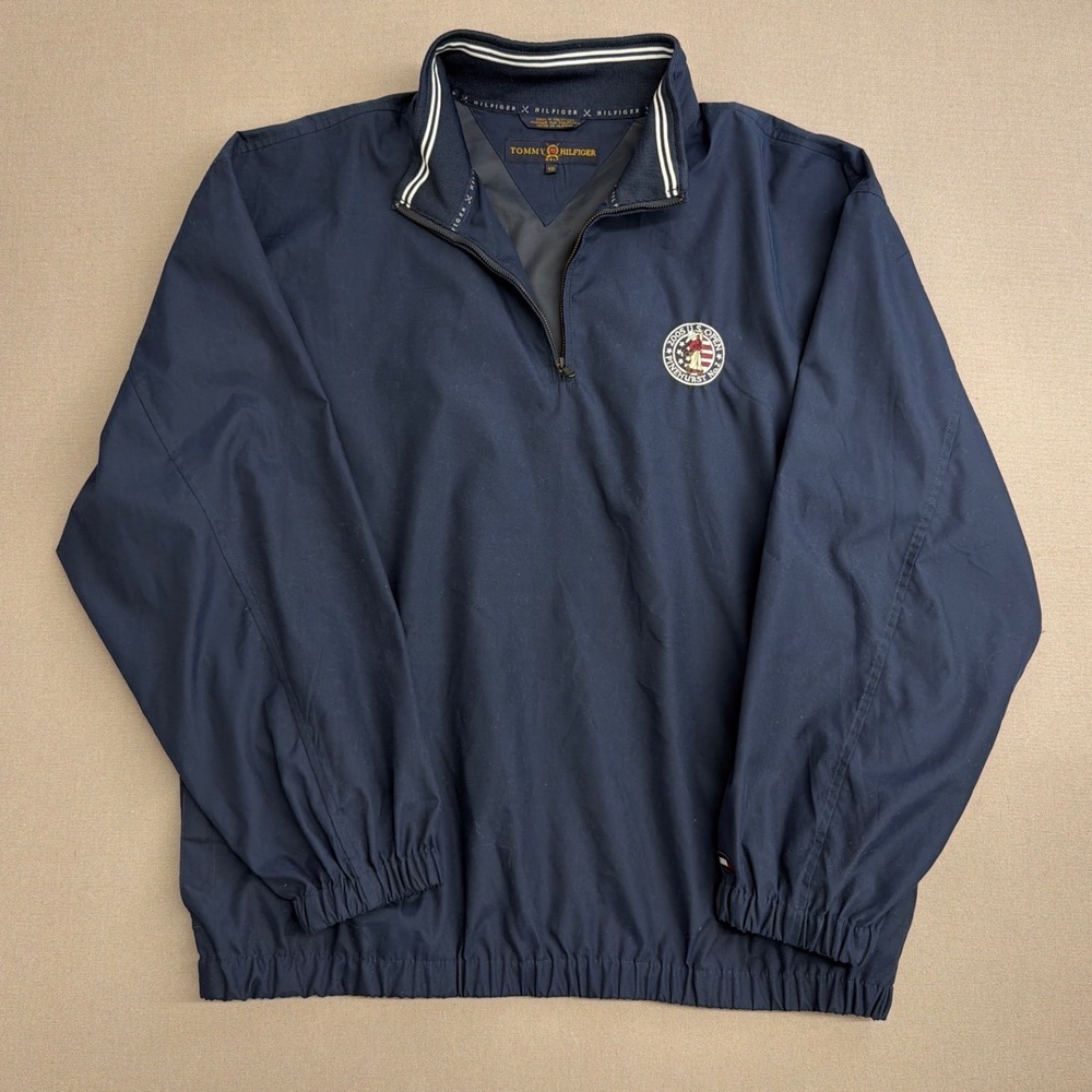 Tommy Hilfiger Golf 2005 US Open Pinehurst‎ No 2 Windbreaker Navy Mens XXL